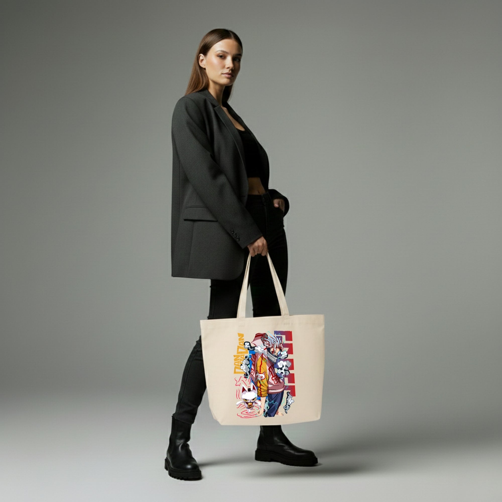 DANDADAN - Ken Takakura & Turbo Granny Tote Bag