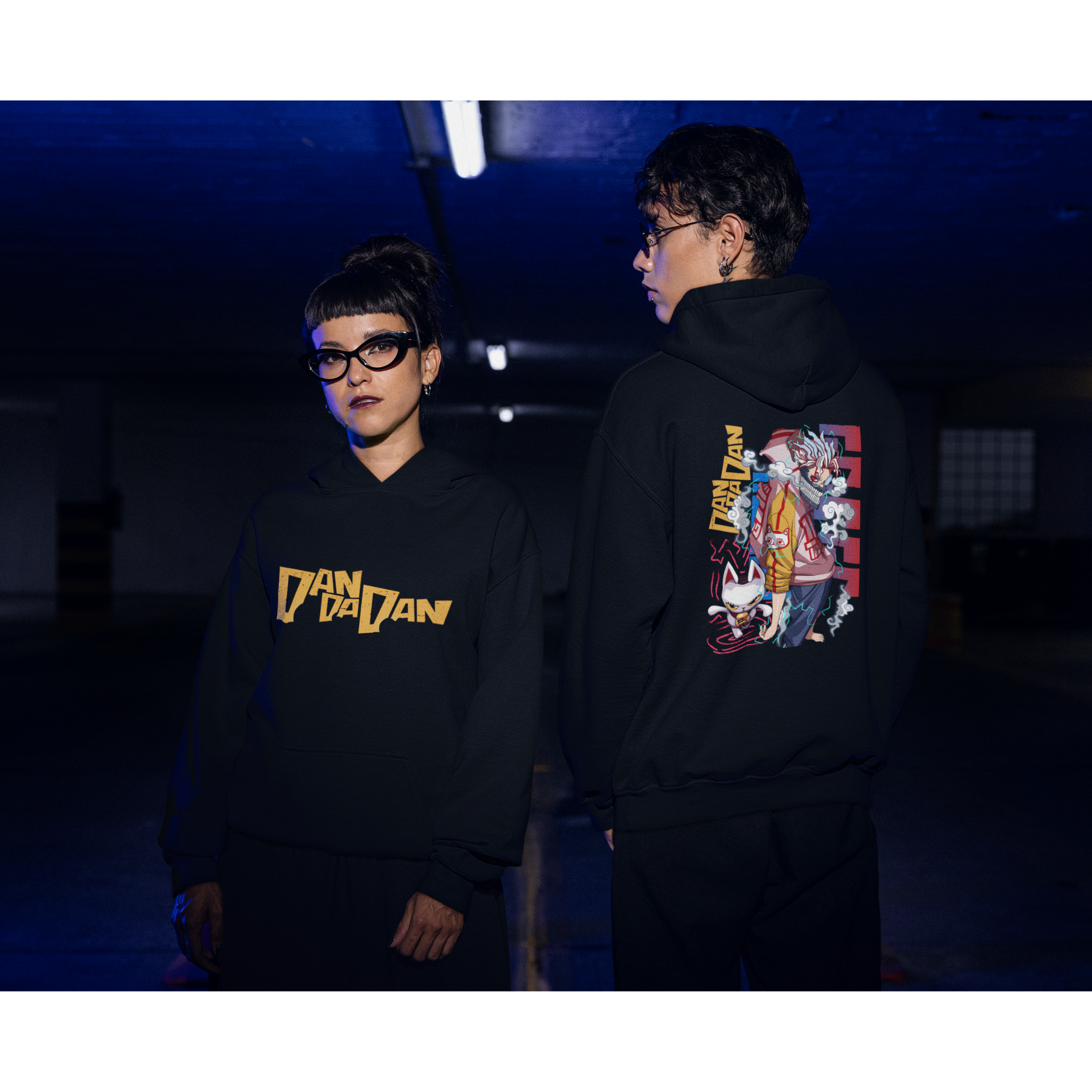 DANDADAN - Ken Takakura & Turbo Granny  Unisex Hoodie