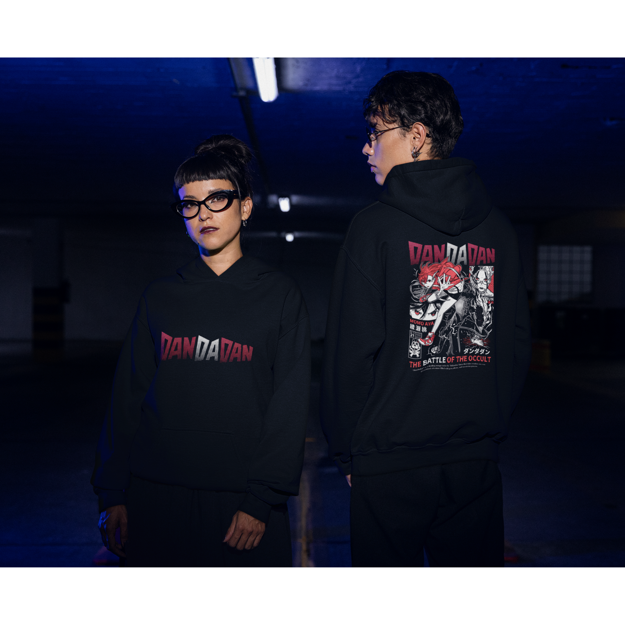 DANDADAN - Momo Ayase & Okarun Unisex Hoodie