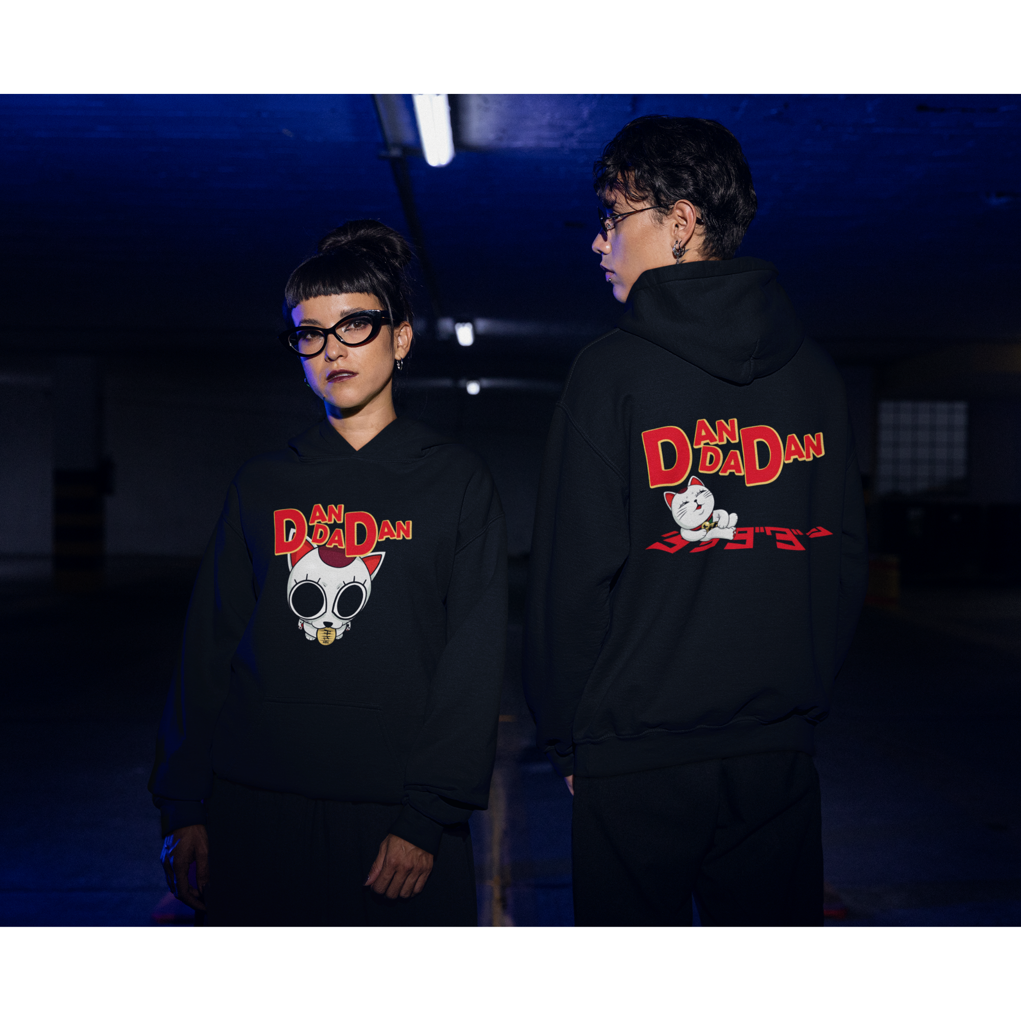 DANDADAN - Maneki-neko Unisex Hoodie