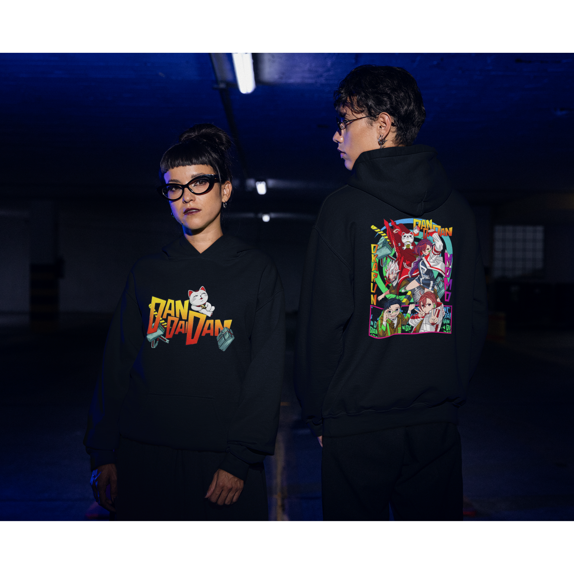 DANDADAN - Momo & Okarun & Momo Ayase Unisex Hoodie