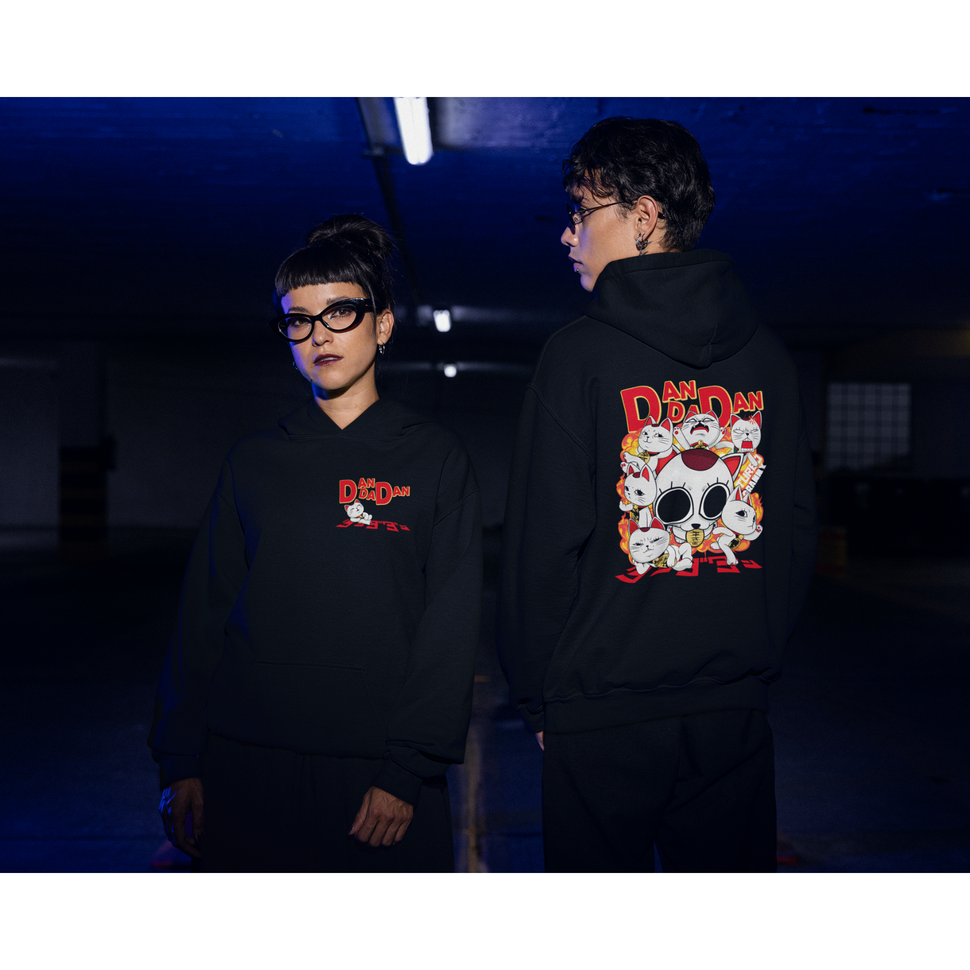 DANDADAN - Maneki-neko Unisex Hoodie