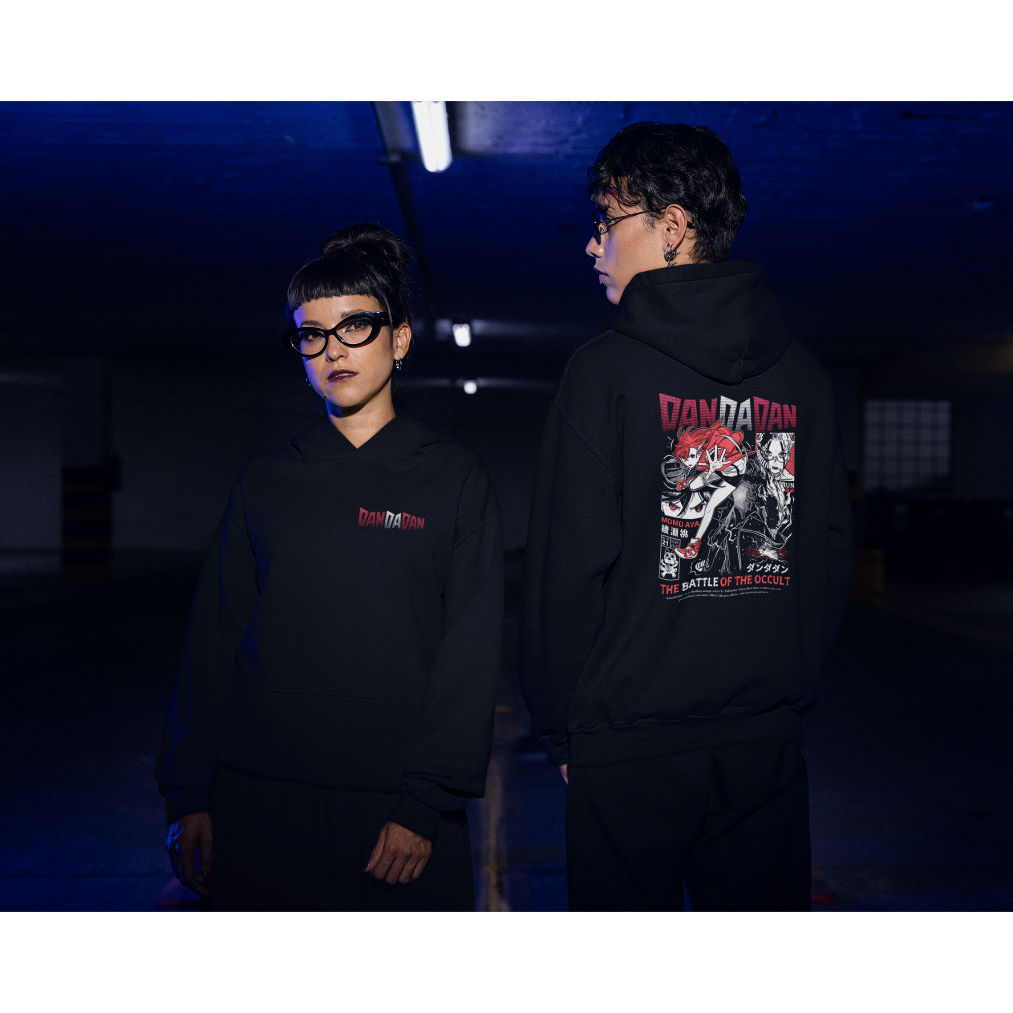 DANDADAN - Momo Ayase & Okarun Unisex Hoodie