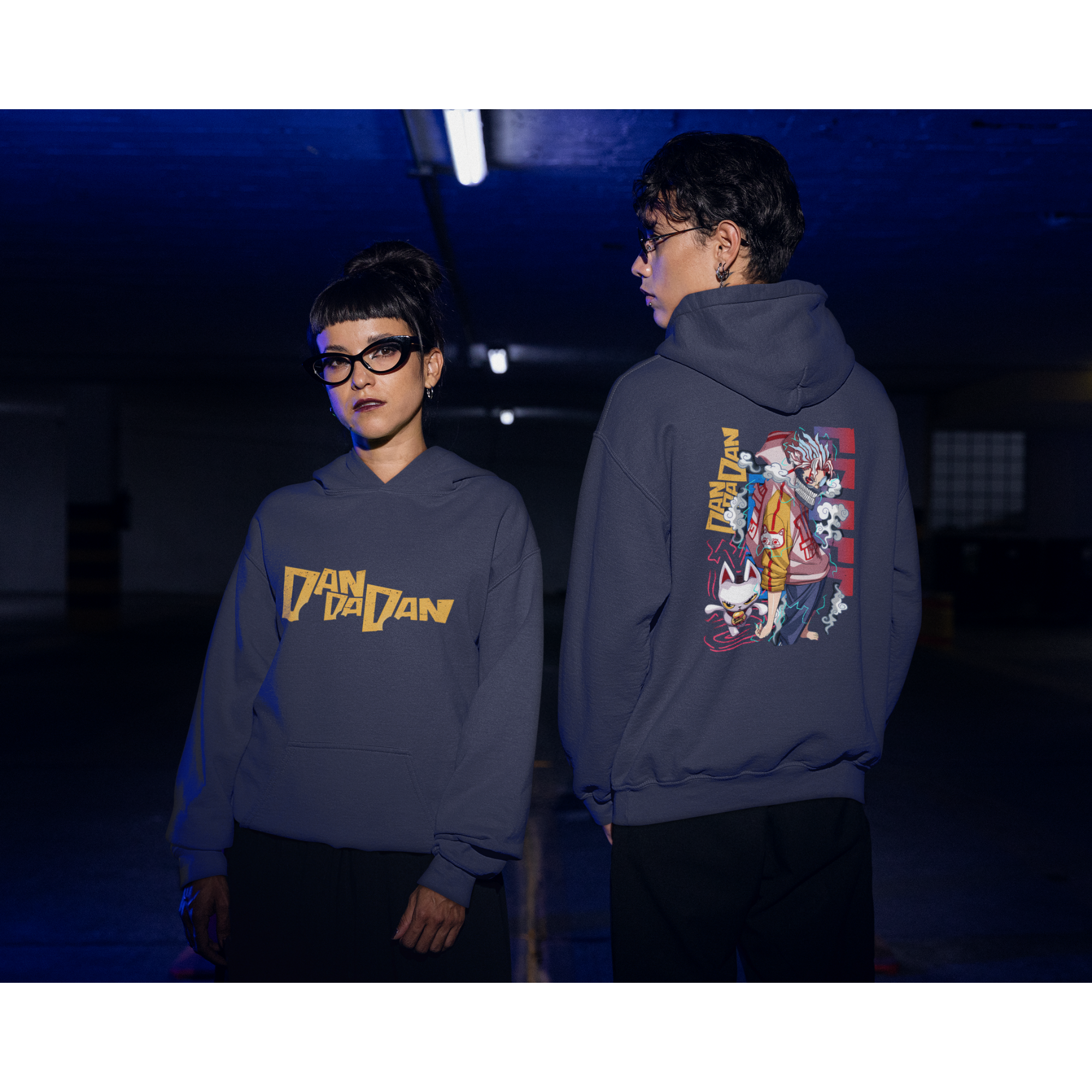 DANDADAN - Ken Takakura & Turbo Granny  Unisex Hoodie