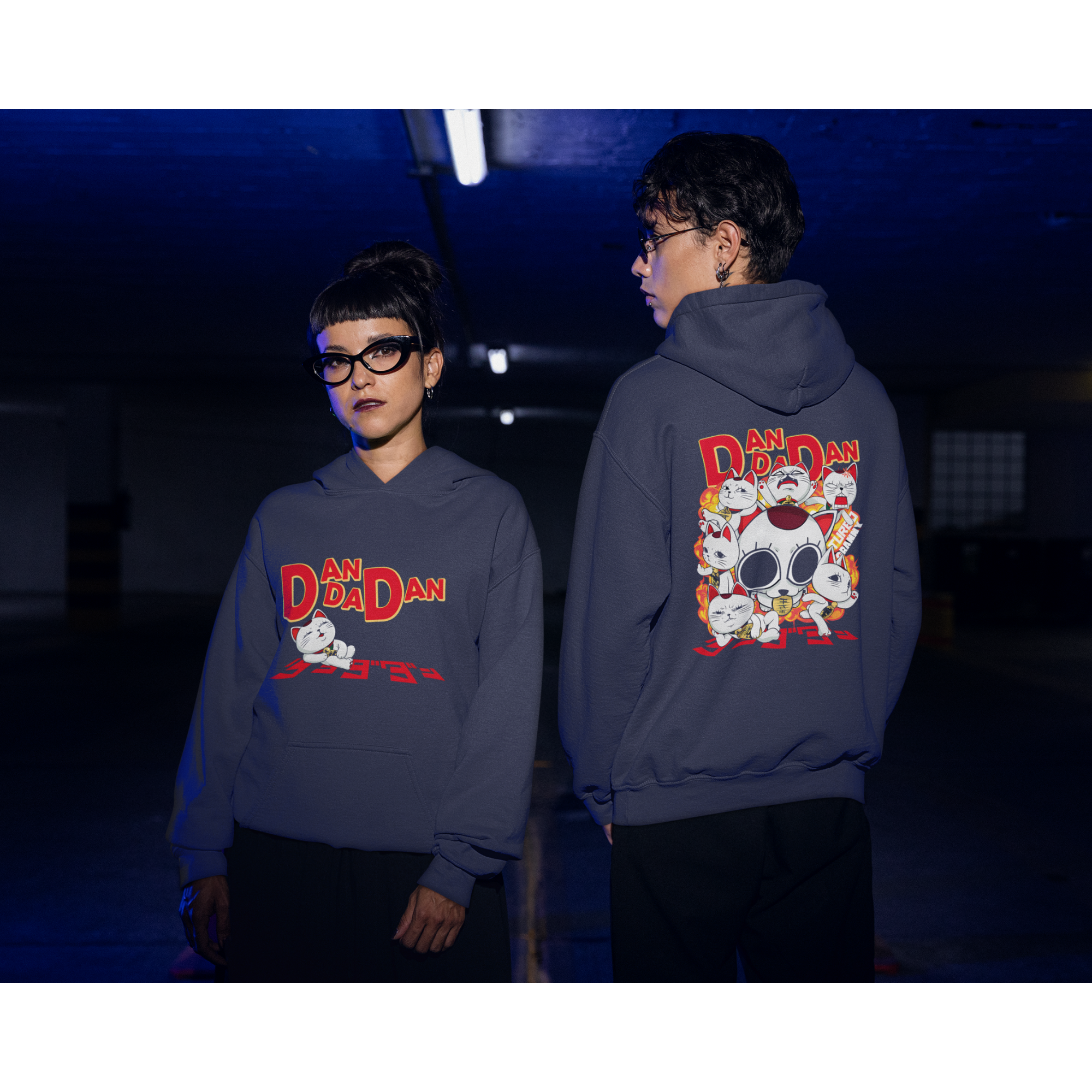 DANDADAN - Maneki-neko Unisex Hoodie