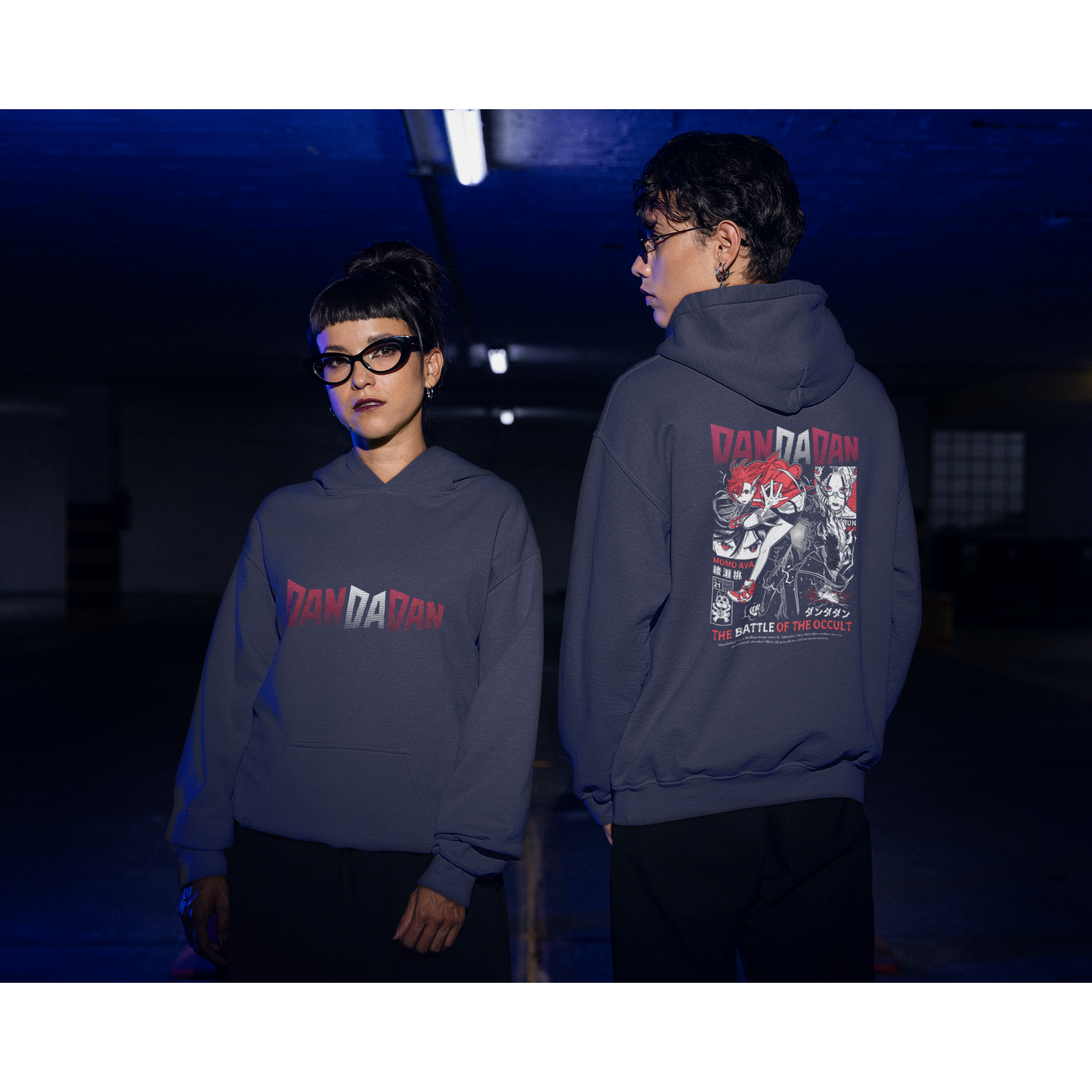 DANDADAN - Momo Ayase & Okarun Unisex Hoodie