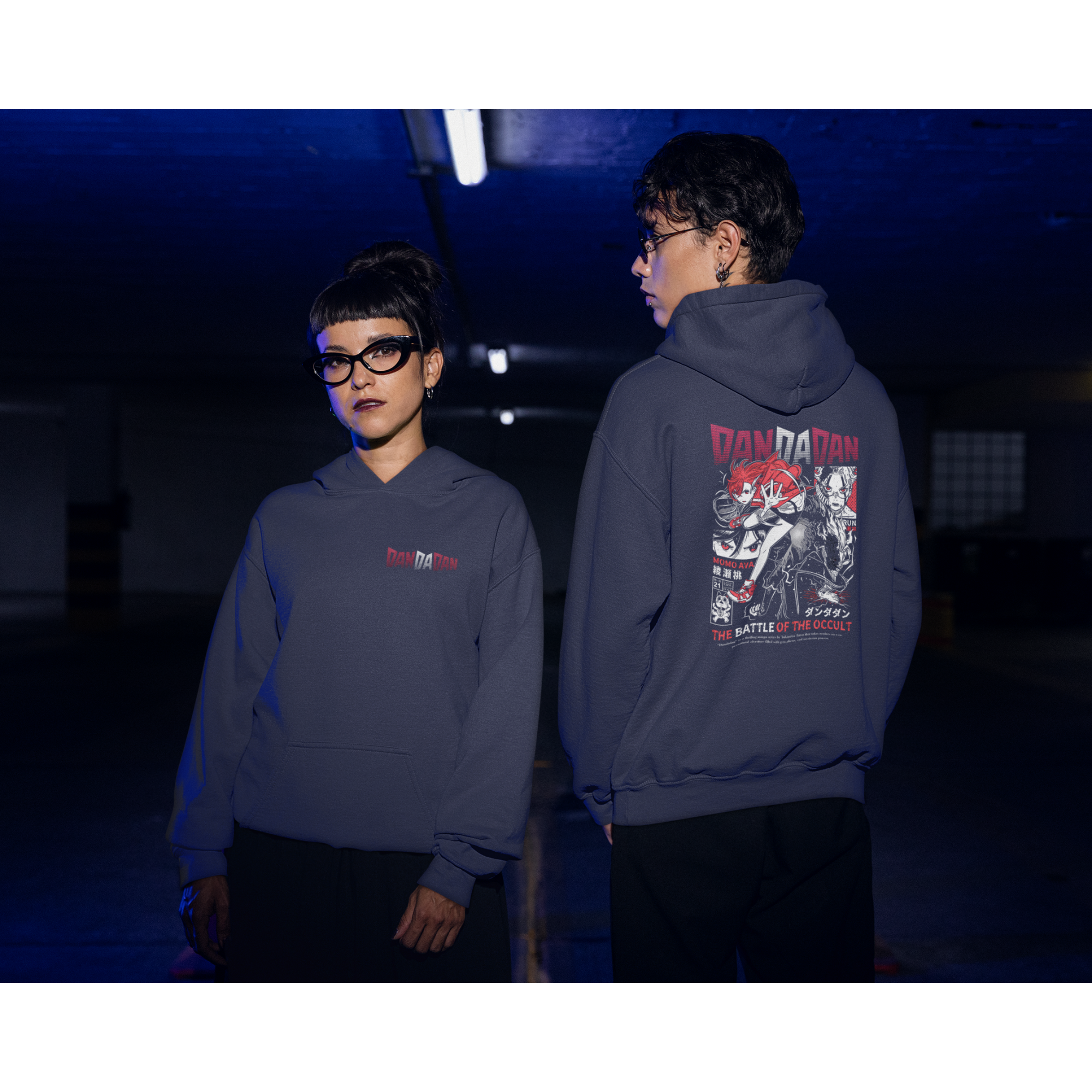 DANDADAN - Momo Ayase & Okarun Unisex Hoodie