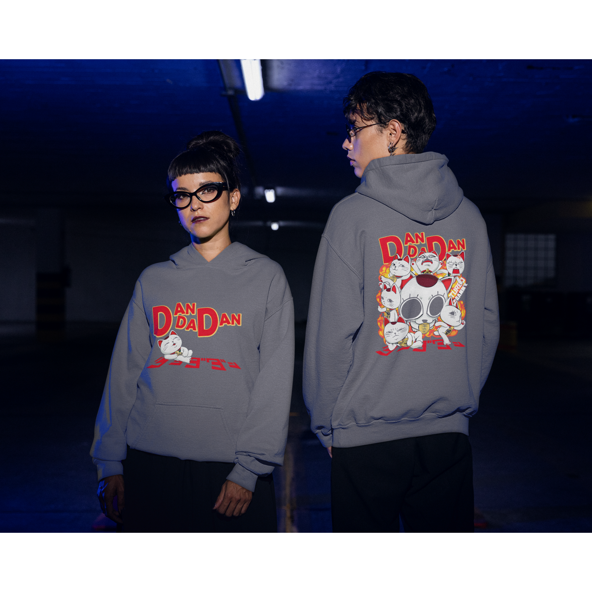 DANDADAN - Maneki-neko Unisex Hoodie