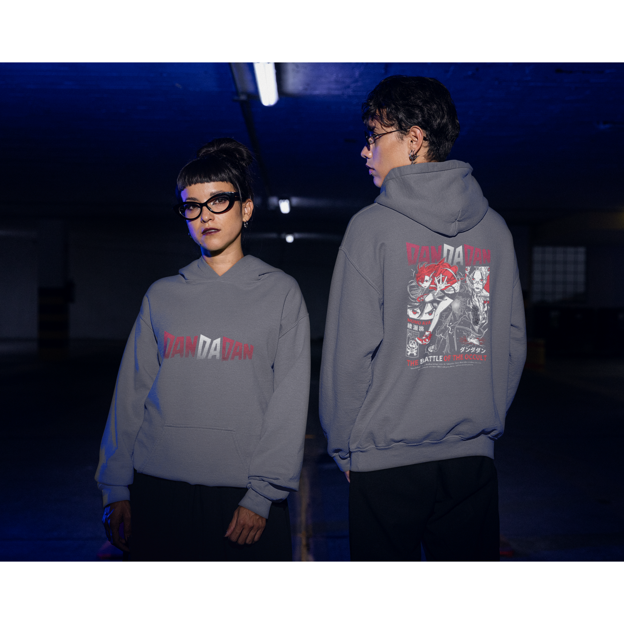 DANDADAN - Momo Ayase & Okarun Unisex Hoodie