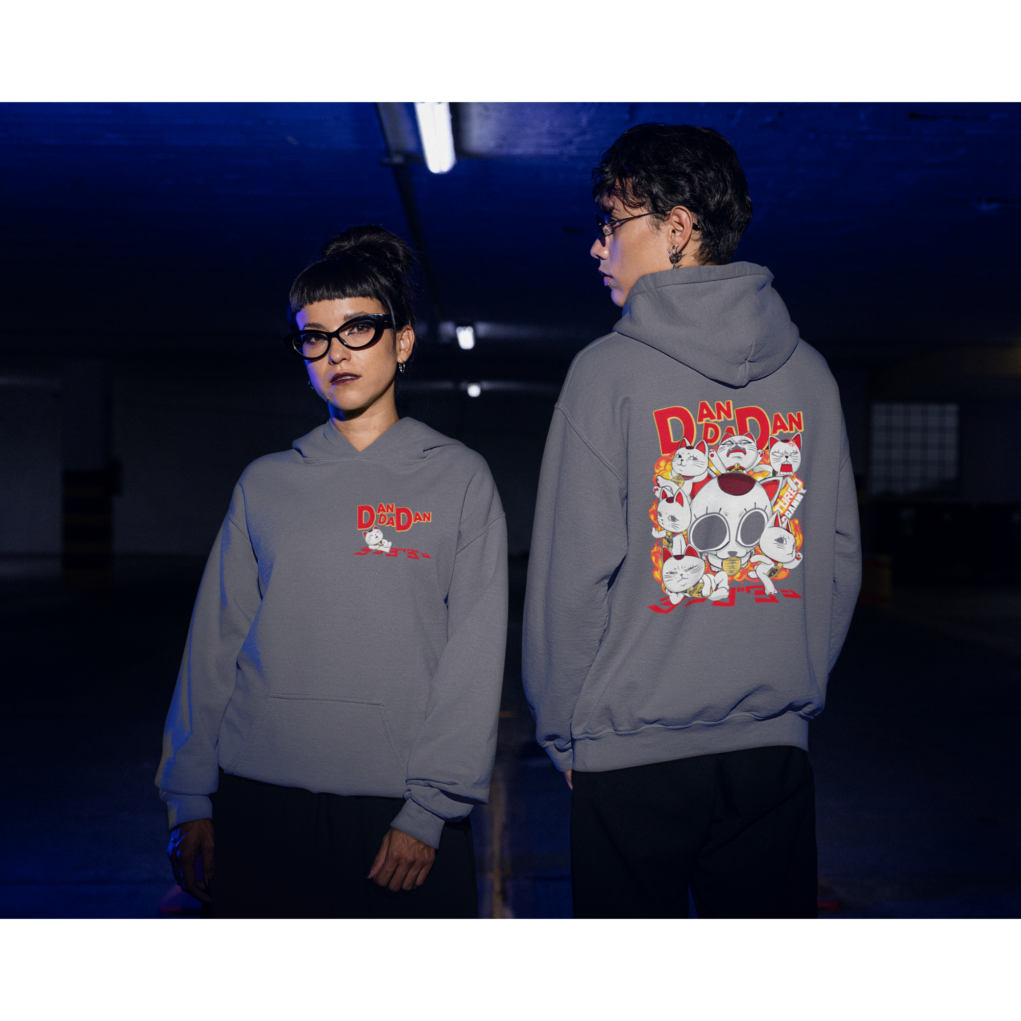 DANDADAN - Maneki-neko Unisex Hoodie