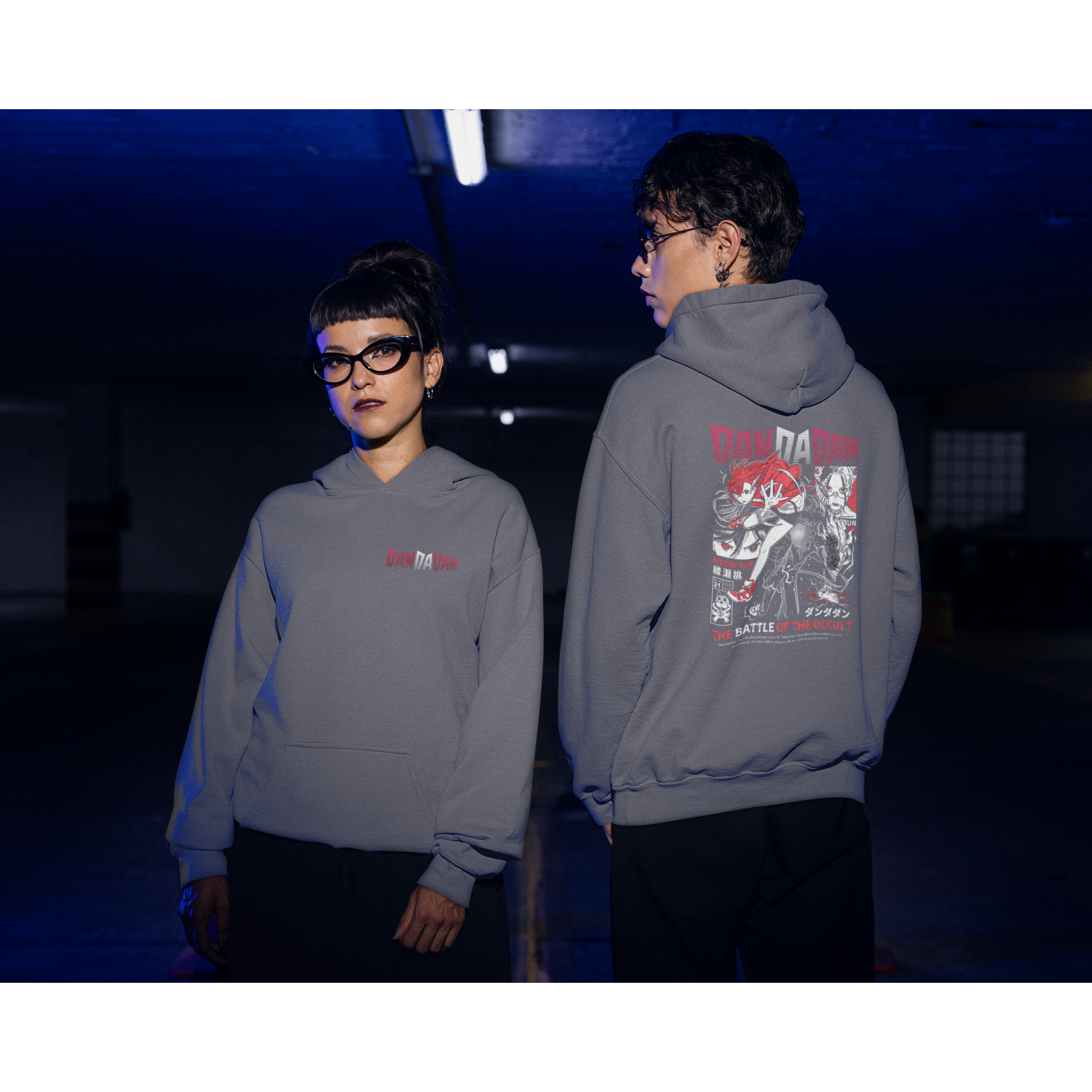 DANDADAN - Momo Ayase & Okarun Unisex Hoodie