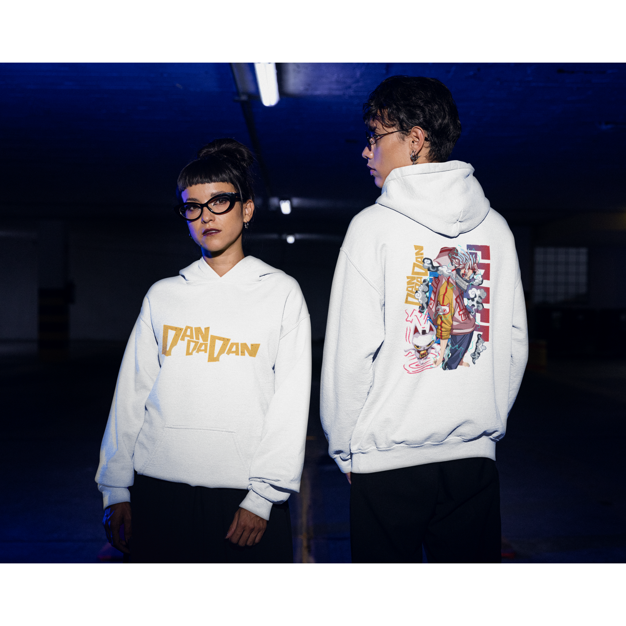 DANDADAN - Ken Takakura & Turbo Granny  Unisex Hoodie