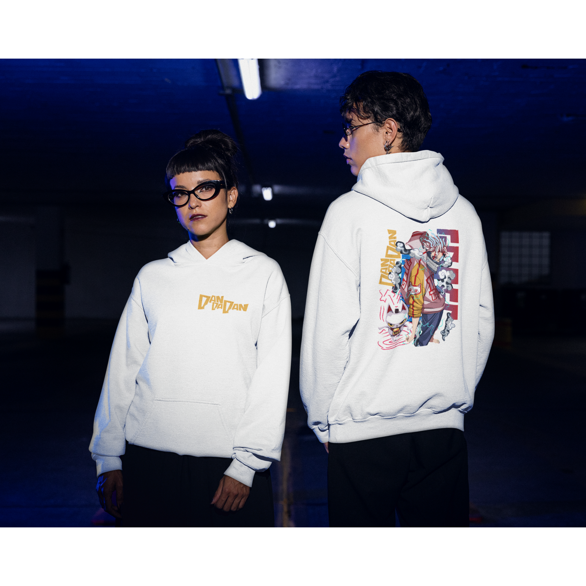 DANDADAN - Ken Takakura & Turbo Granny  Unisex Hoodie