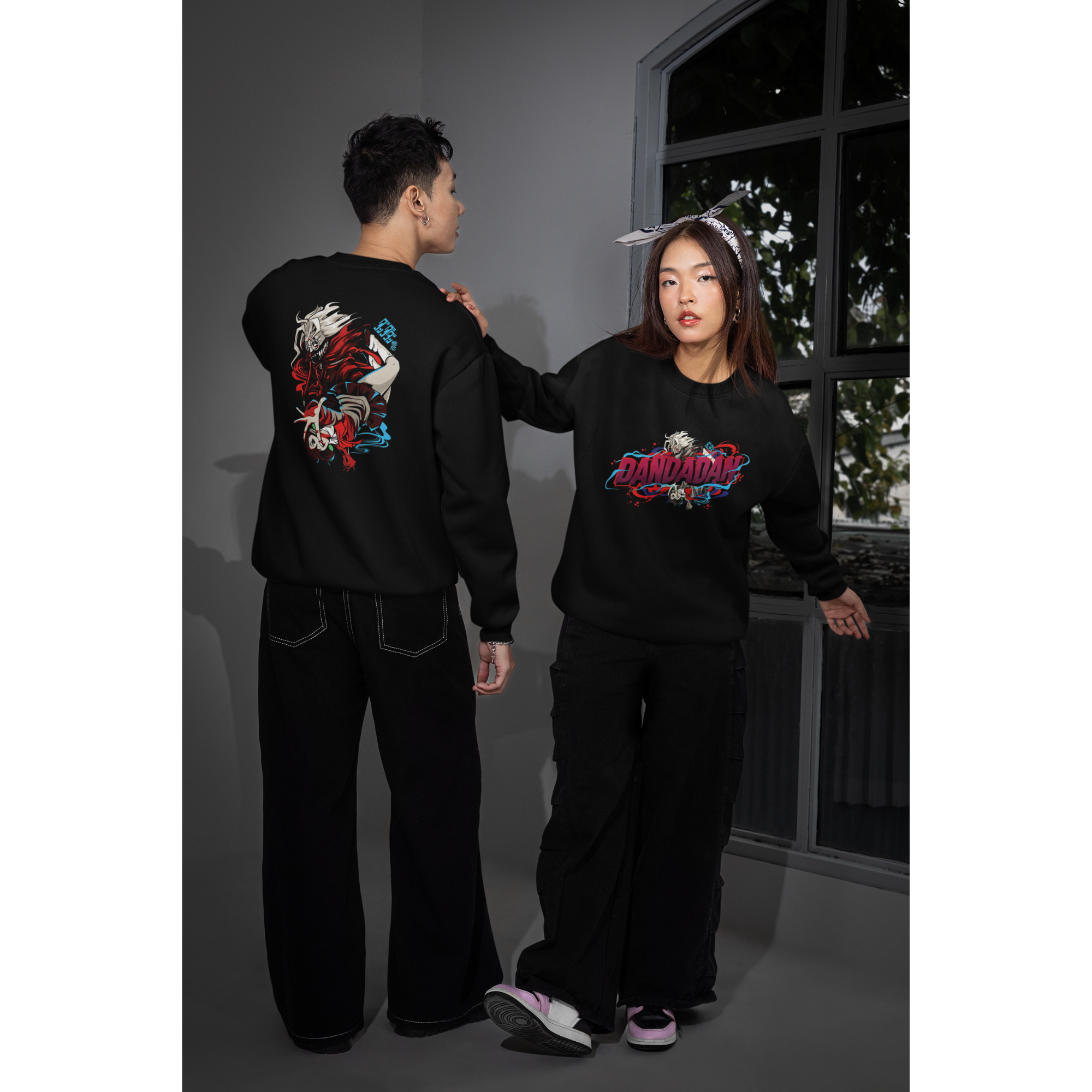 DANDADAN - Ken Takakura & Momo Ayase Unisex Sweatshirt