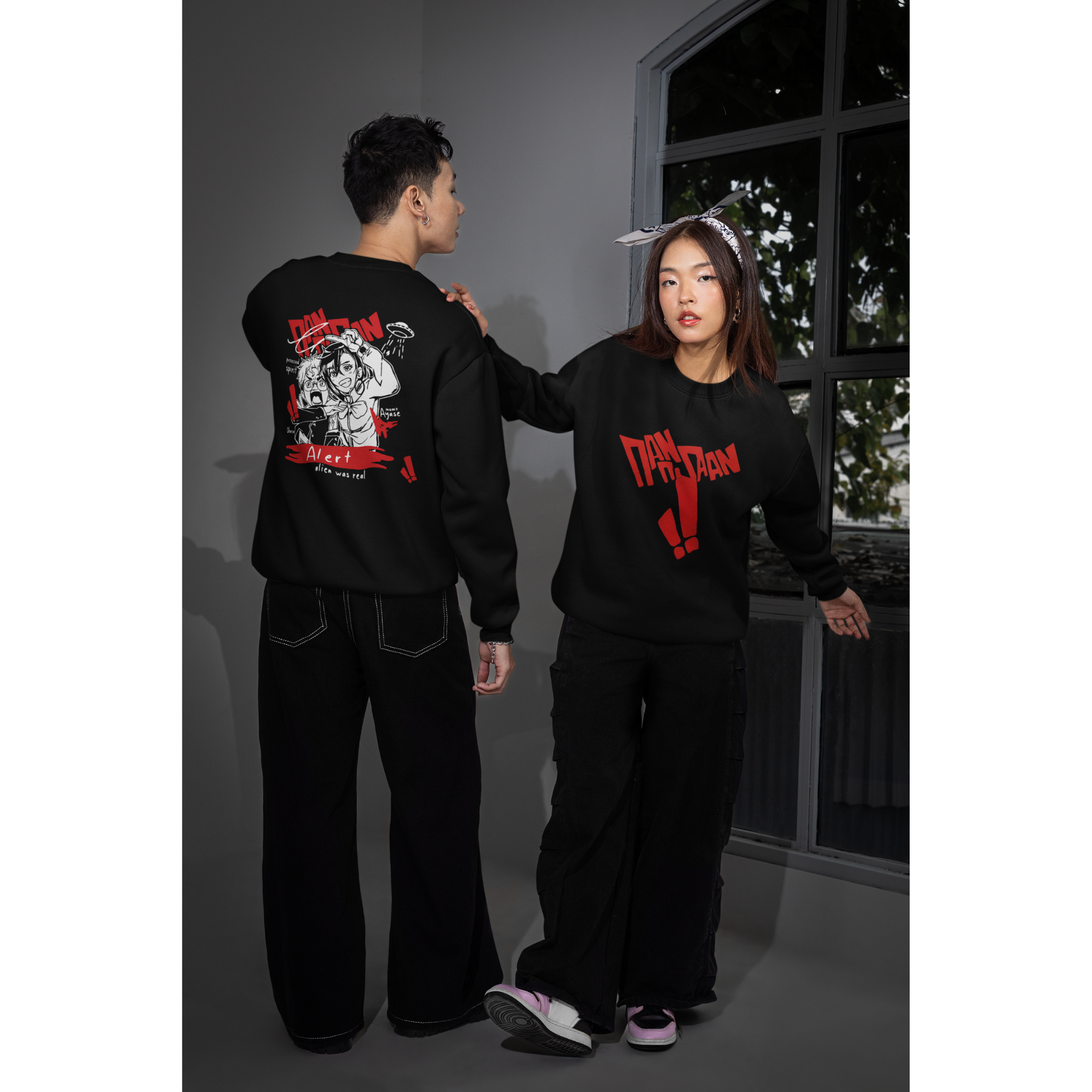 DANDADAN - Ken Takakura & Momo Ayase Unisex Sweatshirt