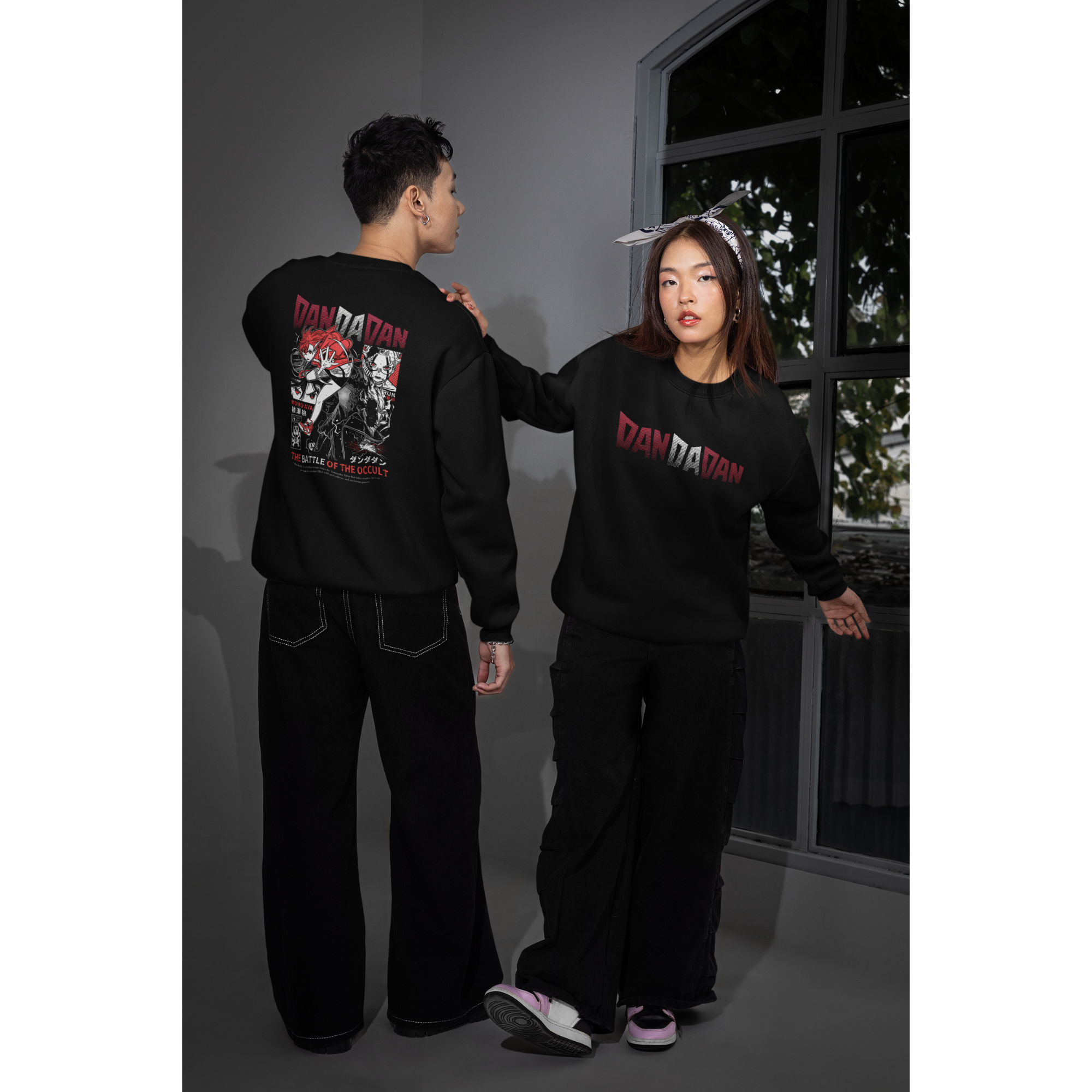 DANDADAN - Ken Takakura & Momo Ayase Unisex Sweatshirt