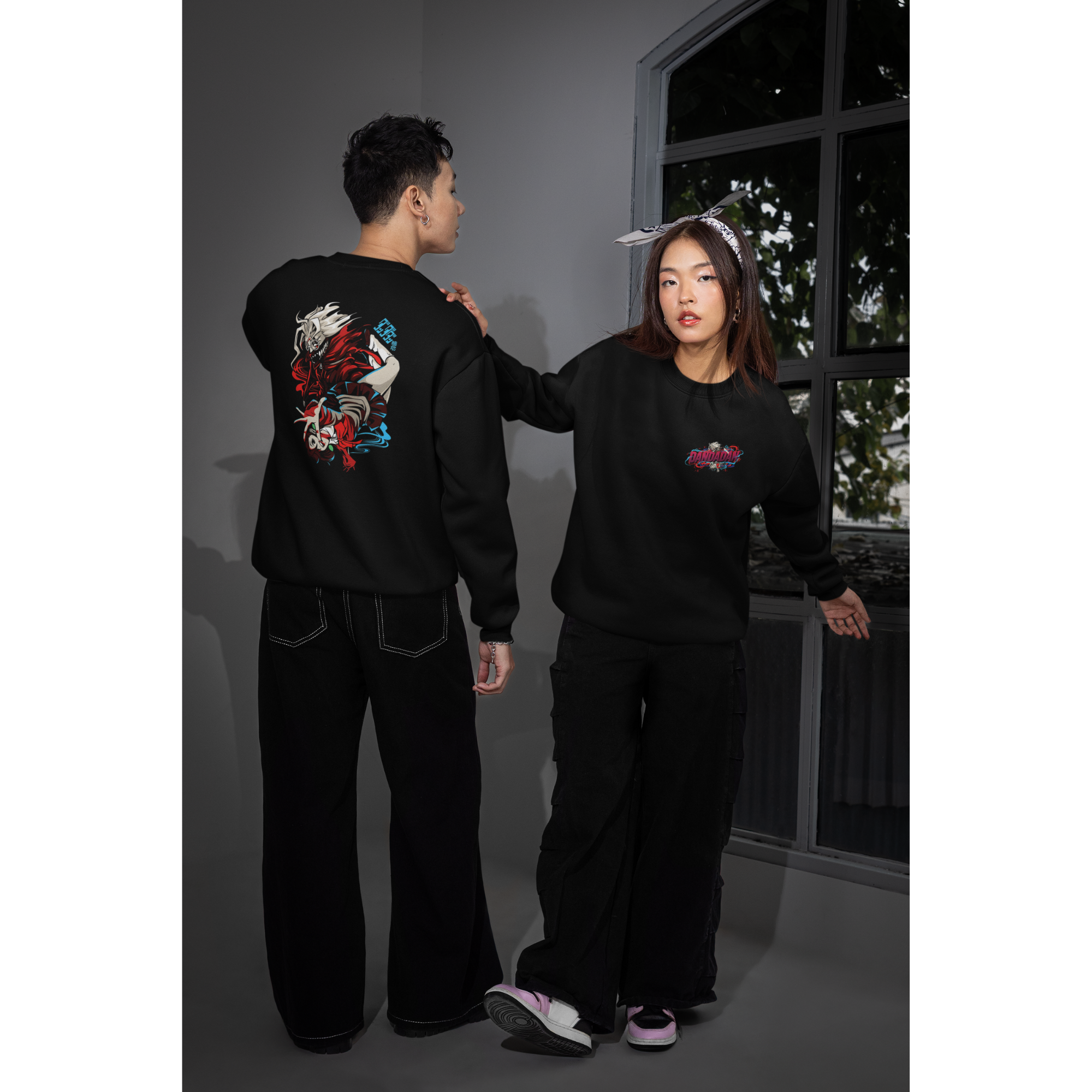DANDADAN - Ken Takakura & Momo Ayase Unisex Sweatshirt