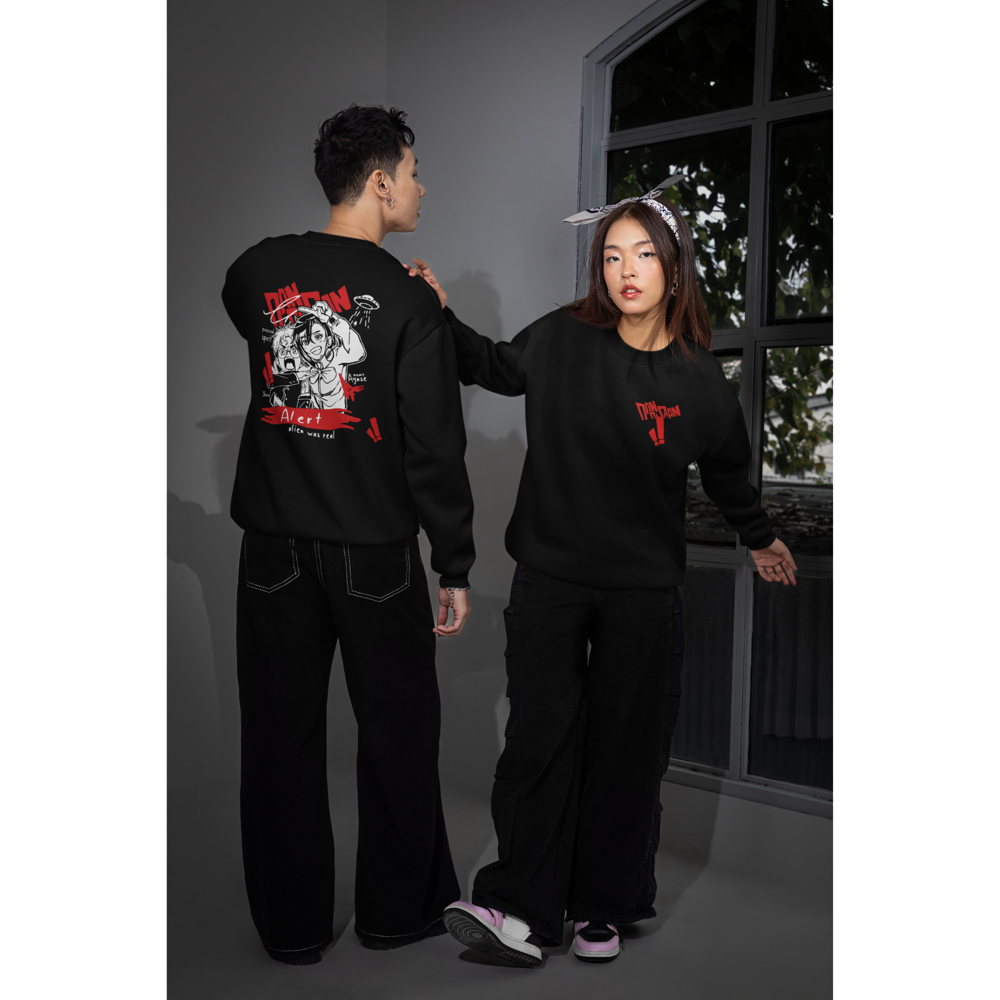 DANDADAN - Ken Takakura & Momo Ayase Unisex Sweatshirt