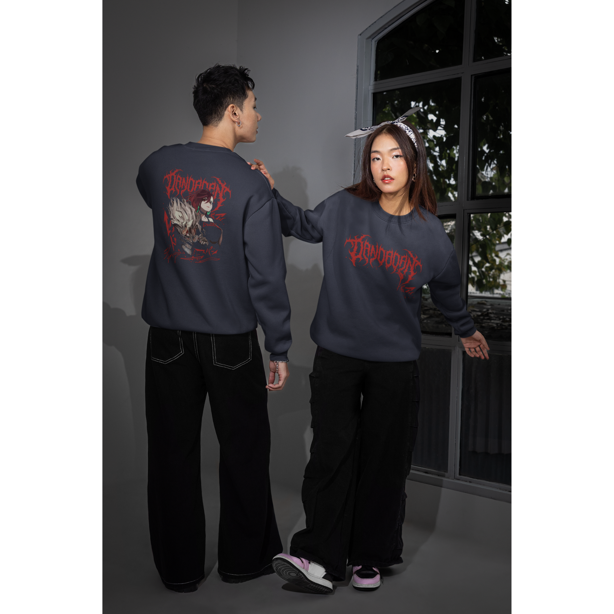 DANDADAN - Ken Takakura & Momo Ayase Unisex Sweatshirt