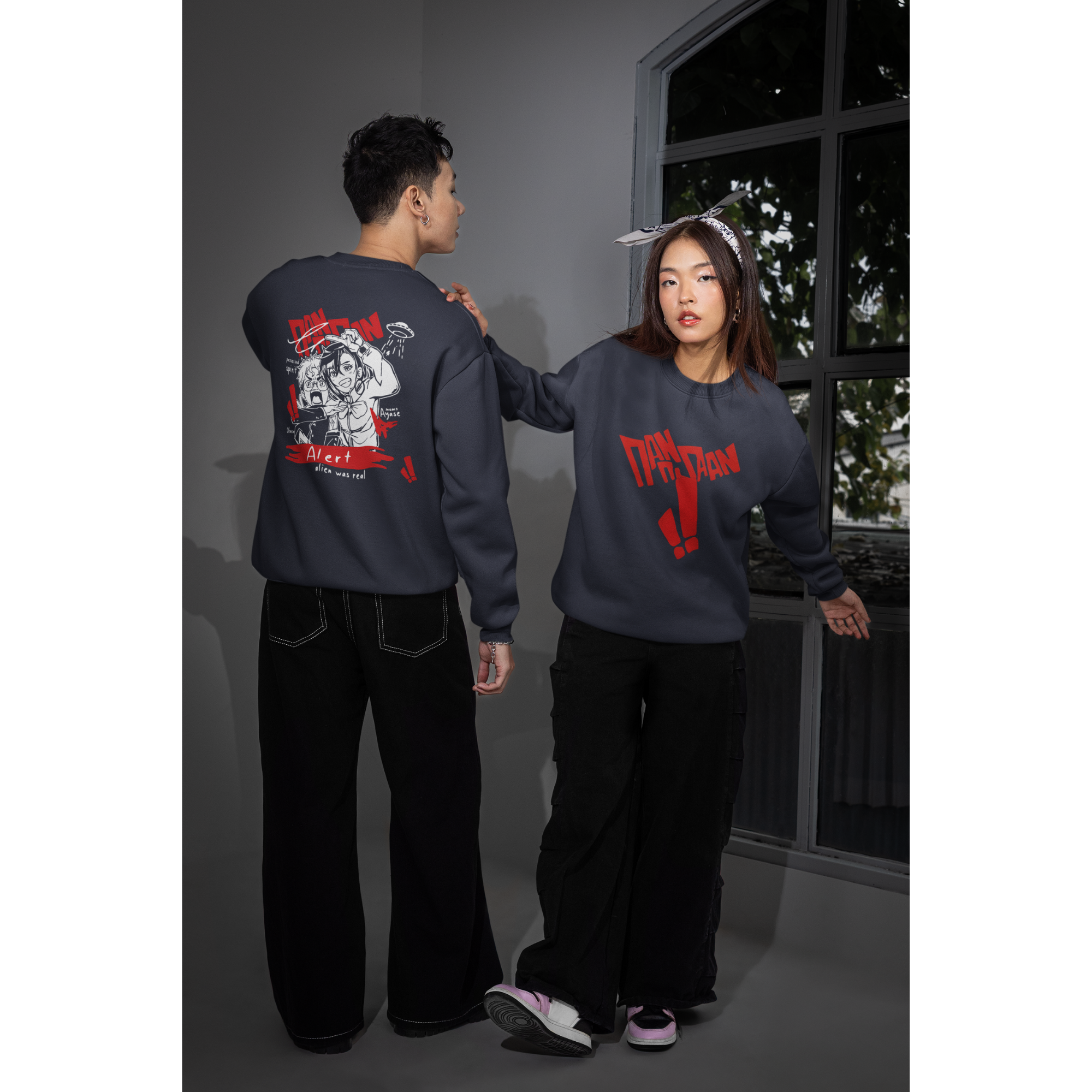 DANDADAN - Ken Takakura & Momo Ayase Unisex Sweatshirt