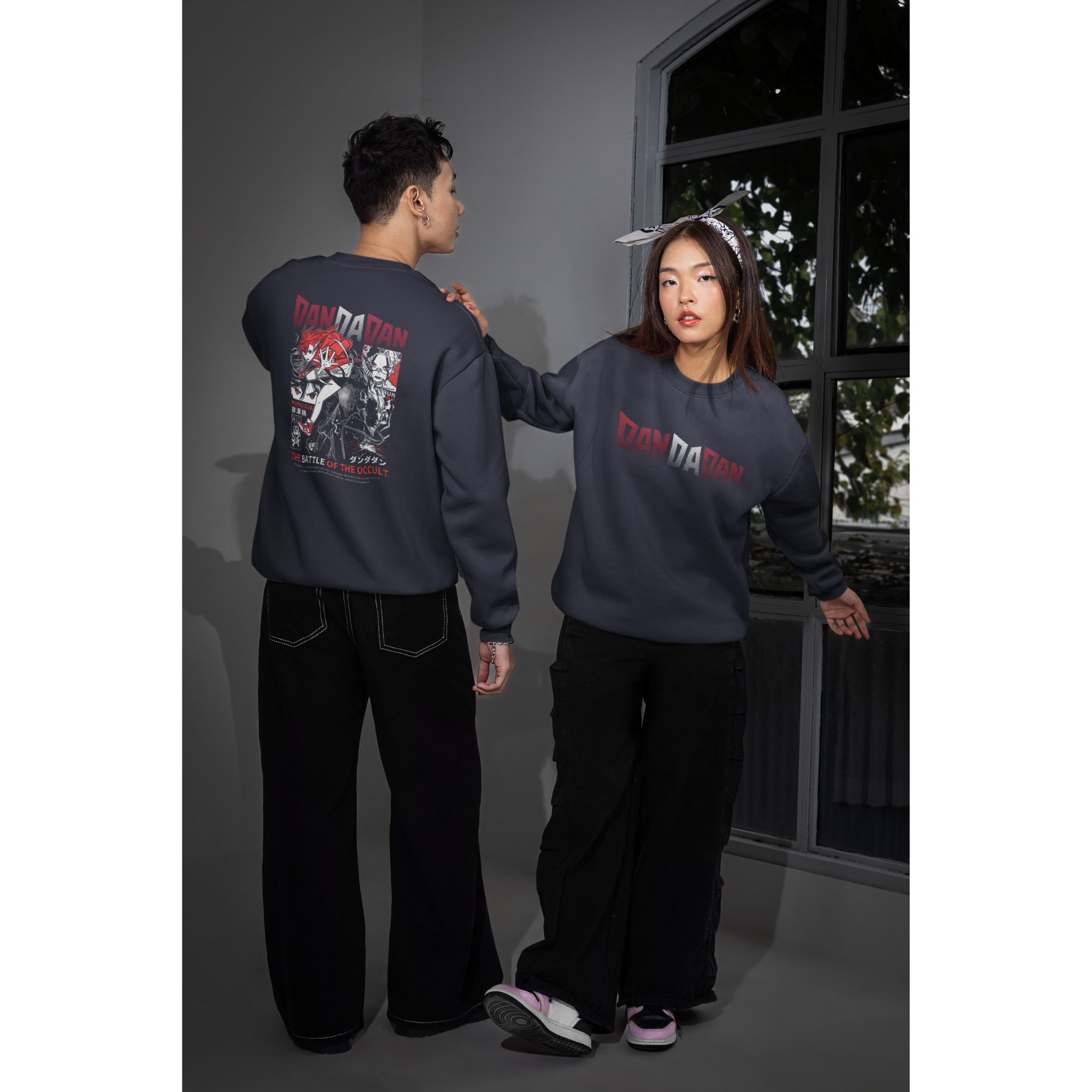 DANDADAN - Ken Takakura & Momo Ayase Unisex Sweatshirt