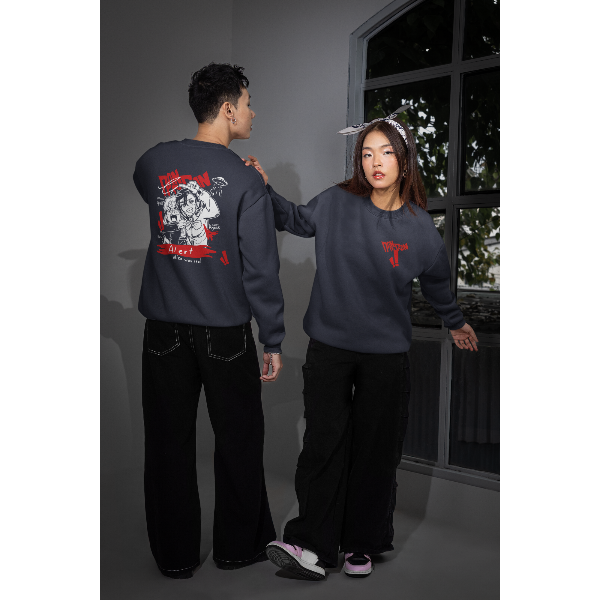 DANDADAN - Ken Takakura & Momo Ayase Unisex Sweatshirt