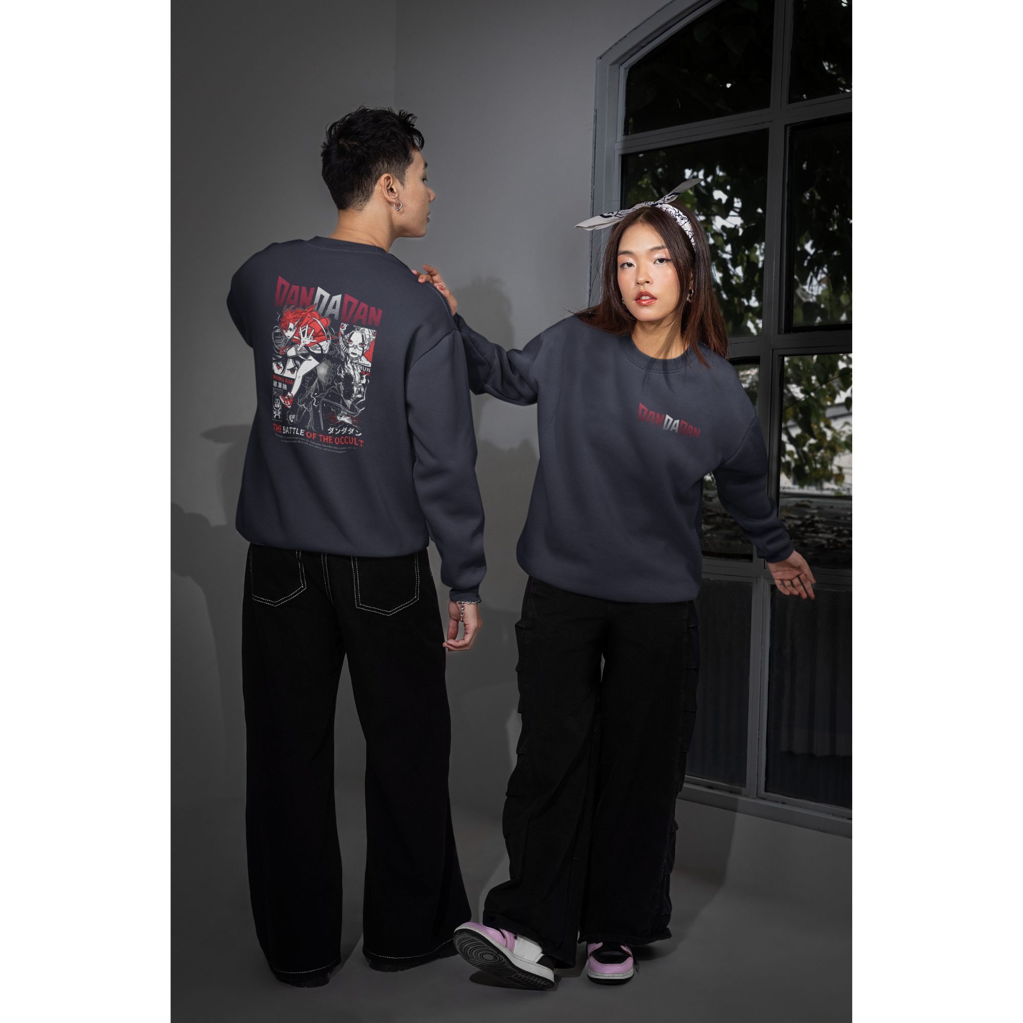 DANDADAN - Ken Takakura & Momo Ayase Unisex Sweatshirt