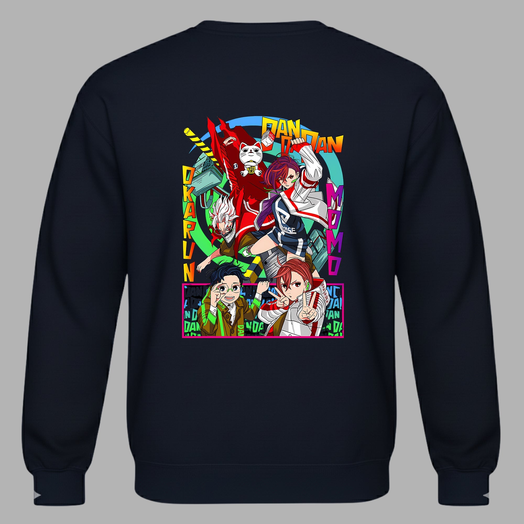 DANDADAN - Ken Takakura & Momo Ayase & Saiko Ayase & Momo Ayase & Saiko Ayase Unisex Sweatshirt