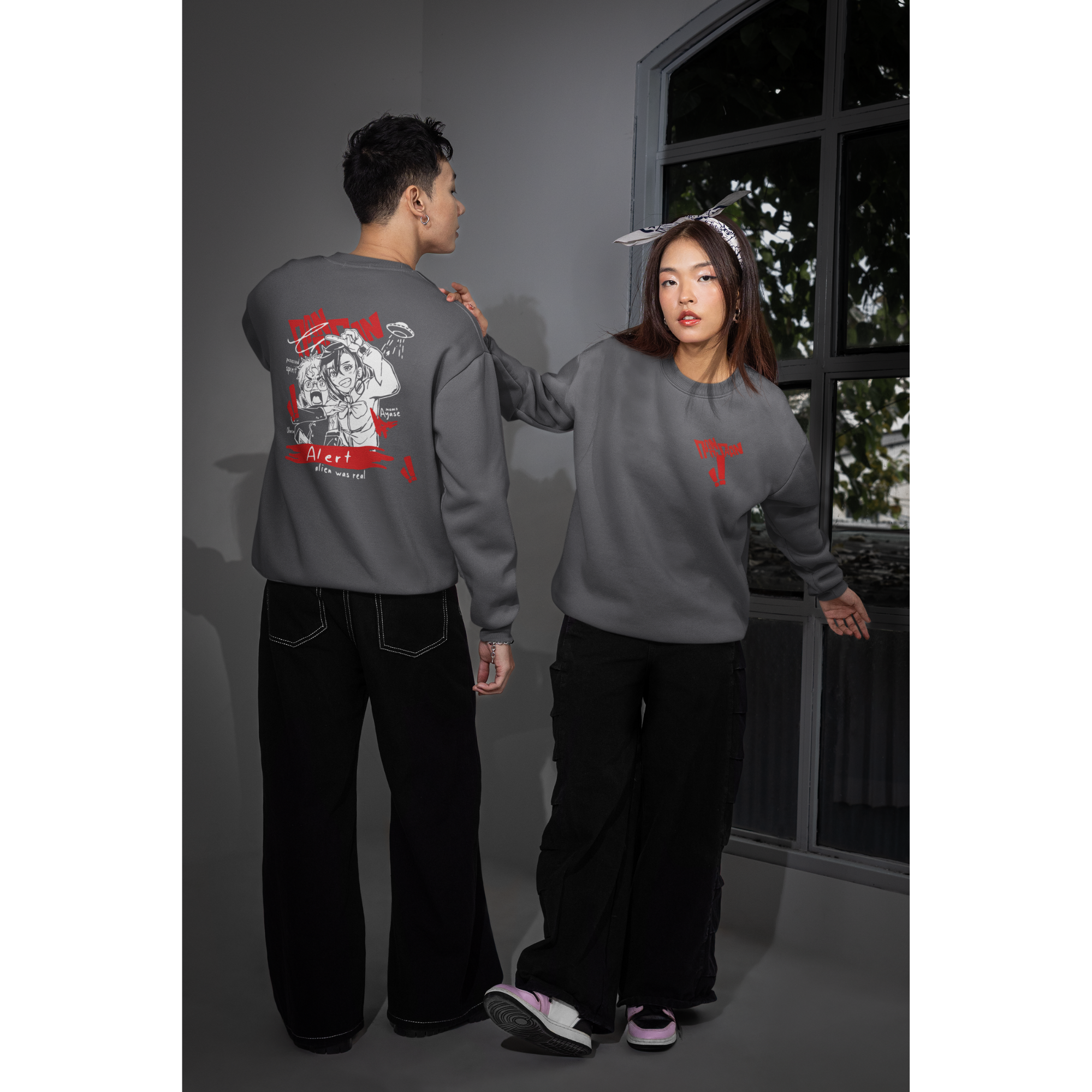 DANDADAN - Ken Takakura & Momo Ayase Unisex Sweatshirt
