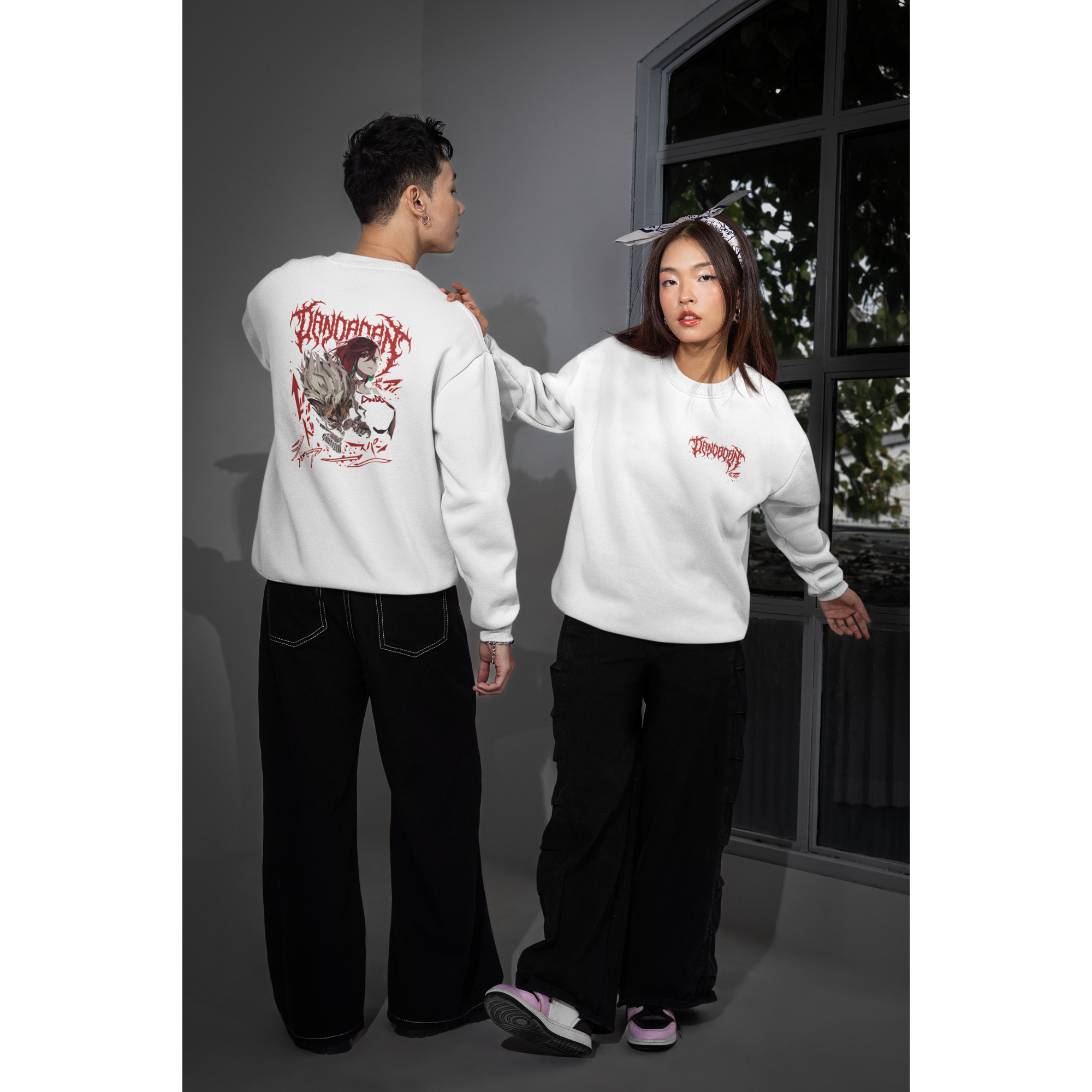 DANDADAN - Ken Takakura & Momo Ayase Unisex Sweatshirt