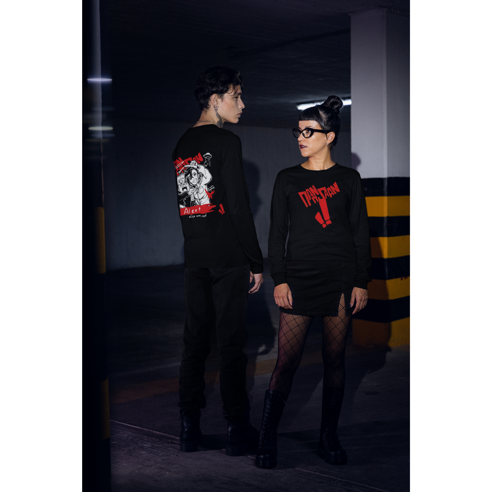 DANDADAN - Ken Takakura & Momo Ayase  Unisex Long Sleeve