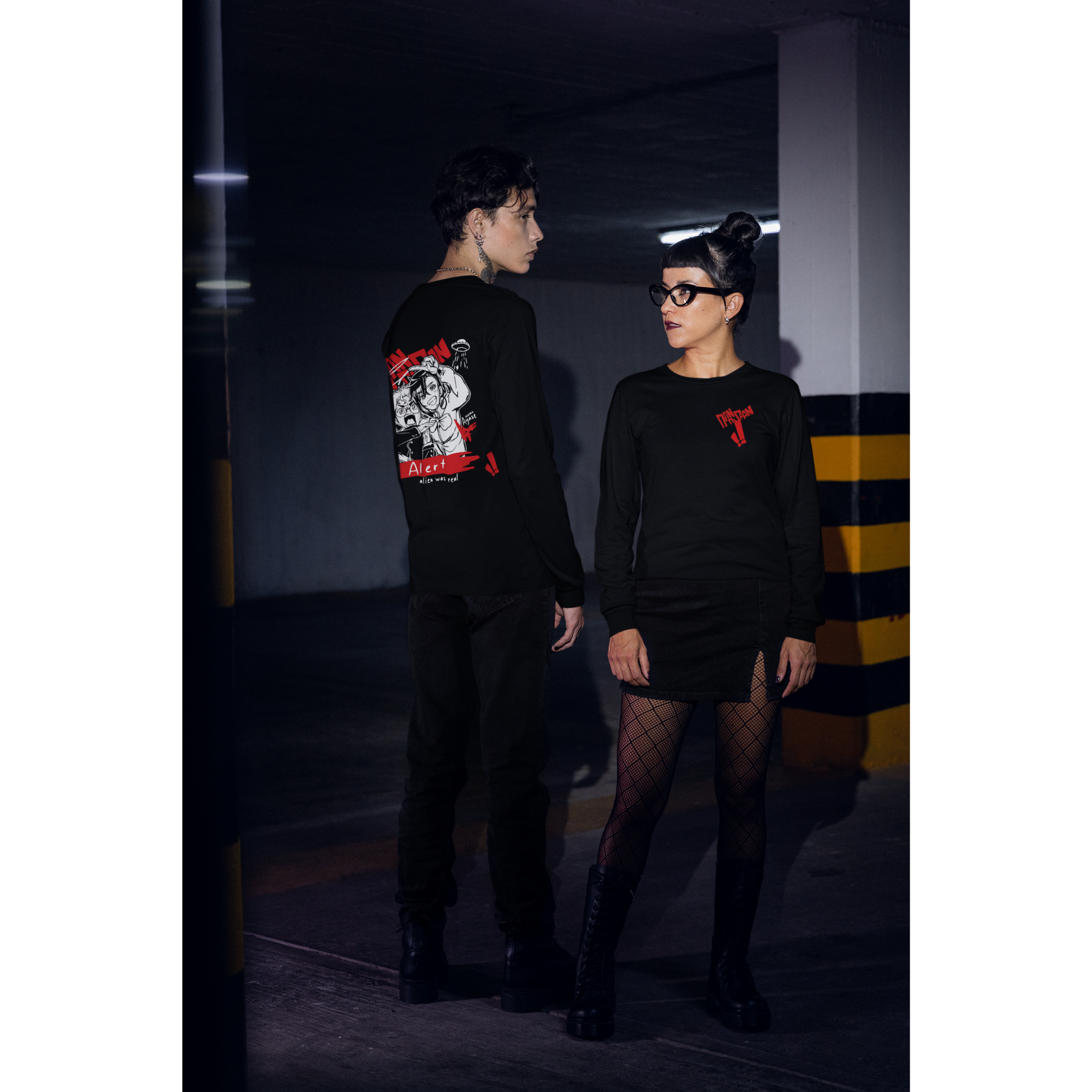 DANDADAN - Ken Takakura & Momo Ayase  Unisex Long Sleeve