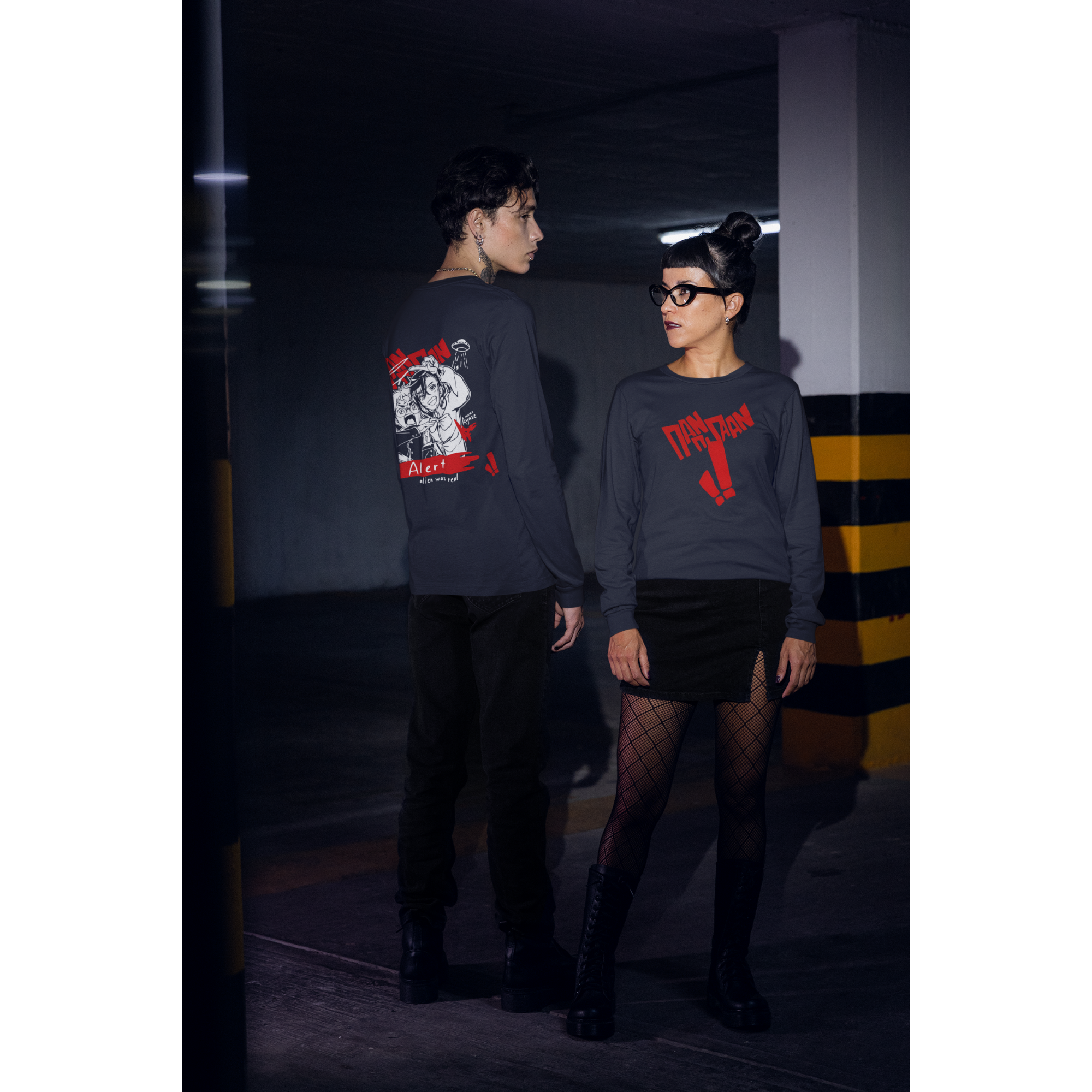 DANDADAN - Ken Takakura & Momo Ayase  Unisex Long Sleeve