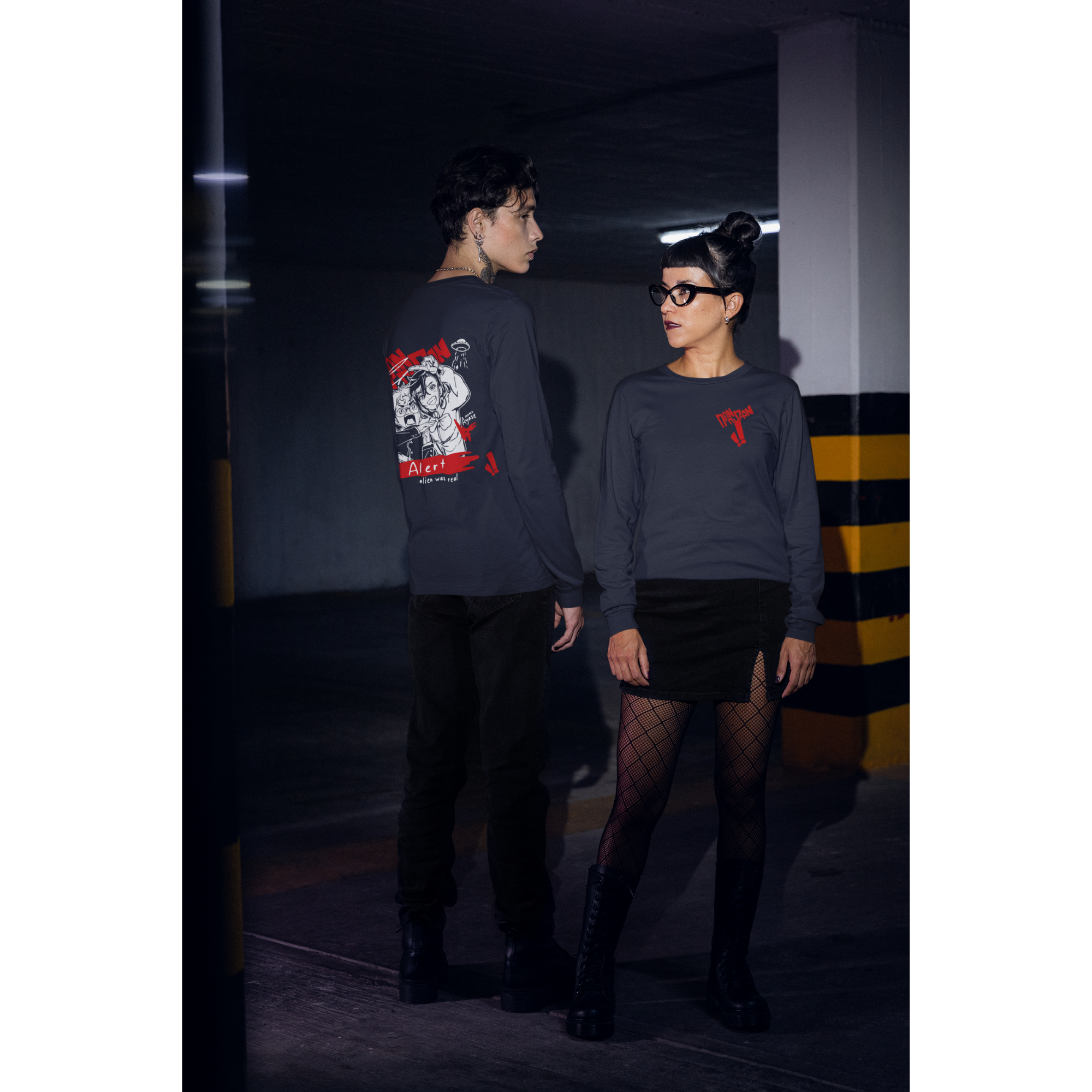 DANDADAN - Ken Takakura & Momo Ayase  Unisex Long Sleeve