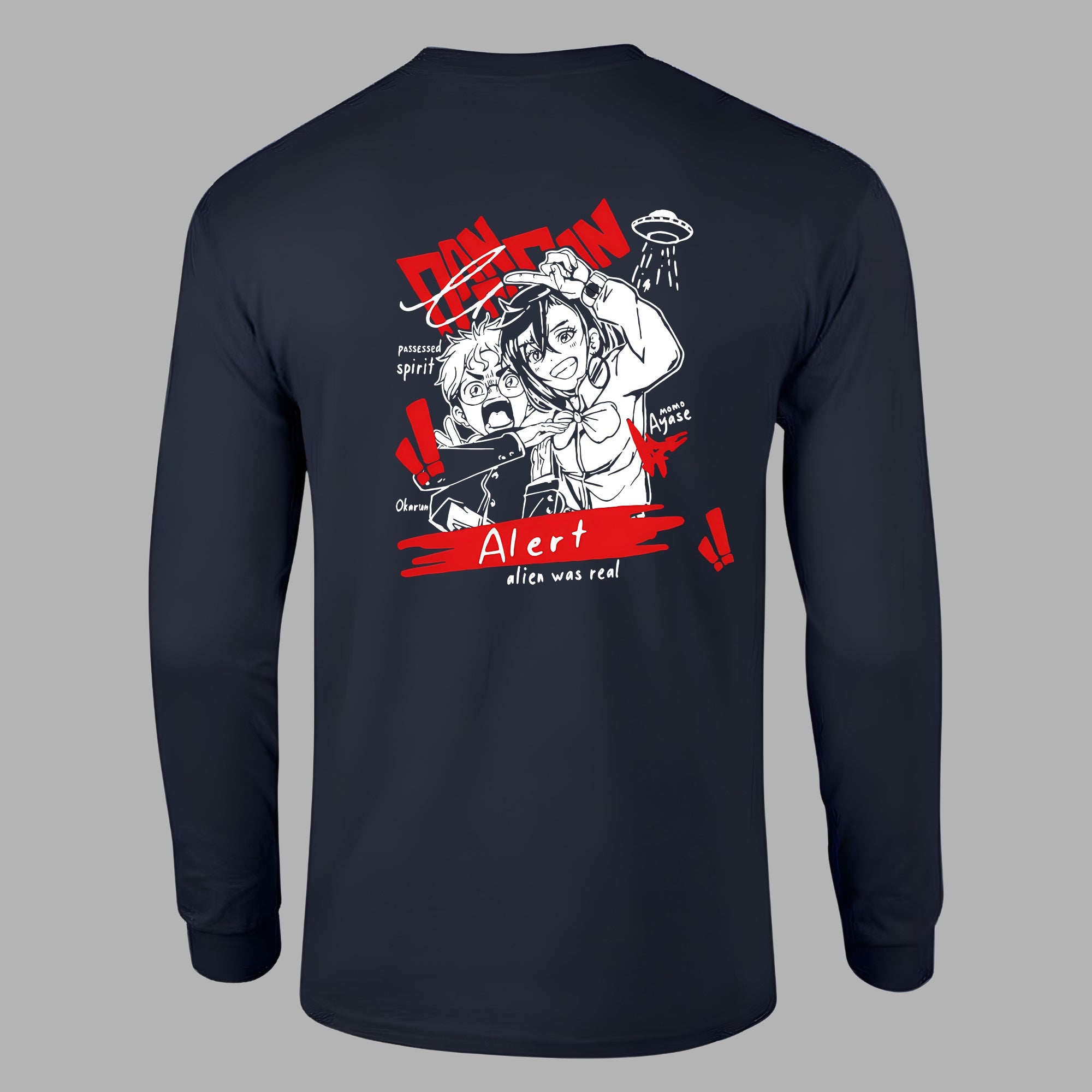 DANDADAN - Ken Takakura & Momo Ayase  Unisex Long Sleeve