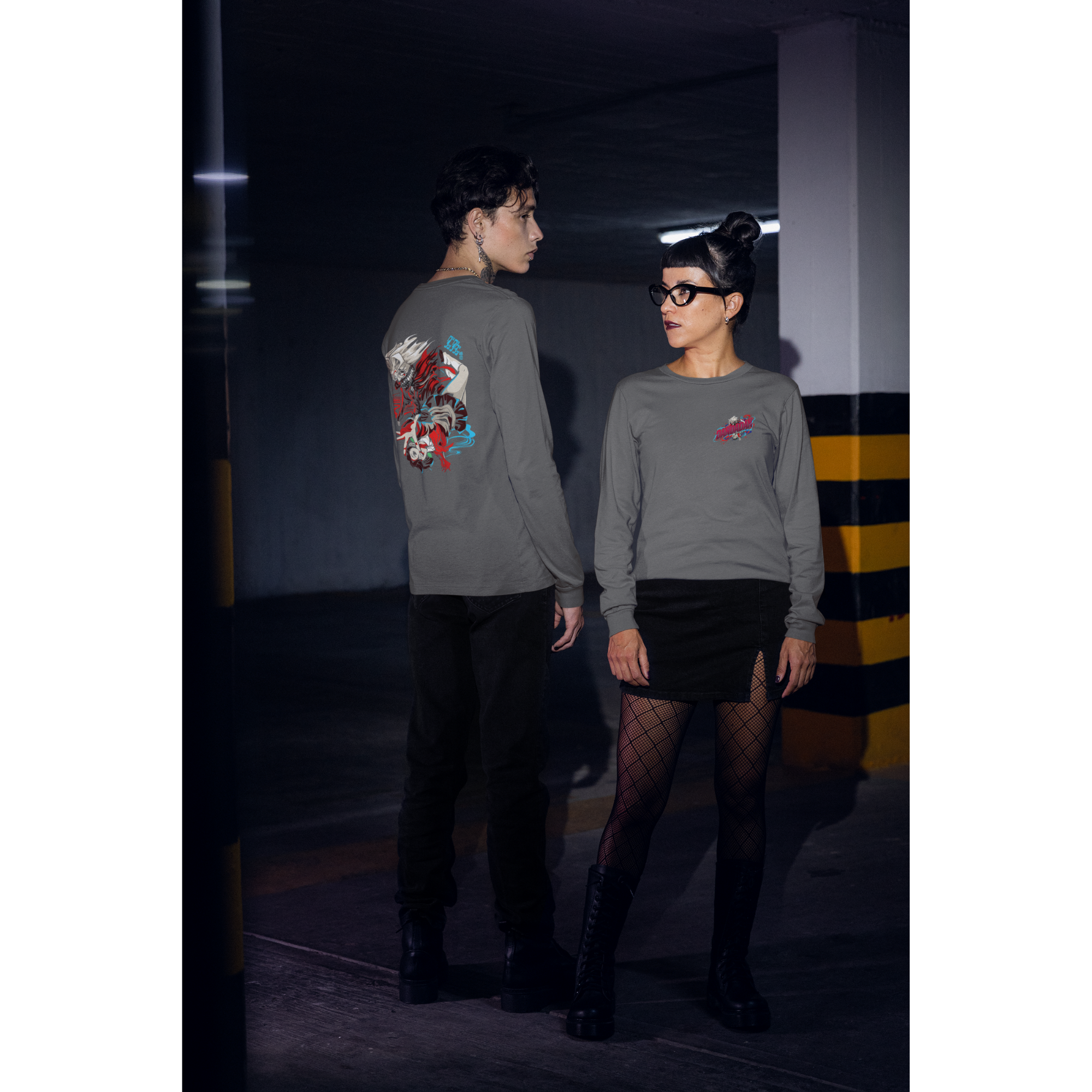 DANDADAN - Ken Takakura & Momo Ayase  Unisex Long Sleeve