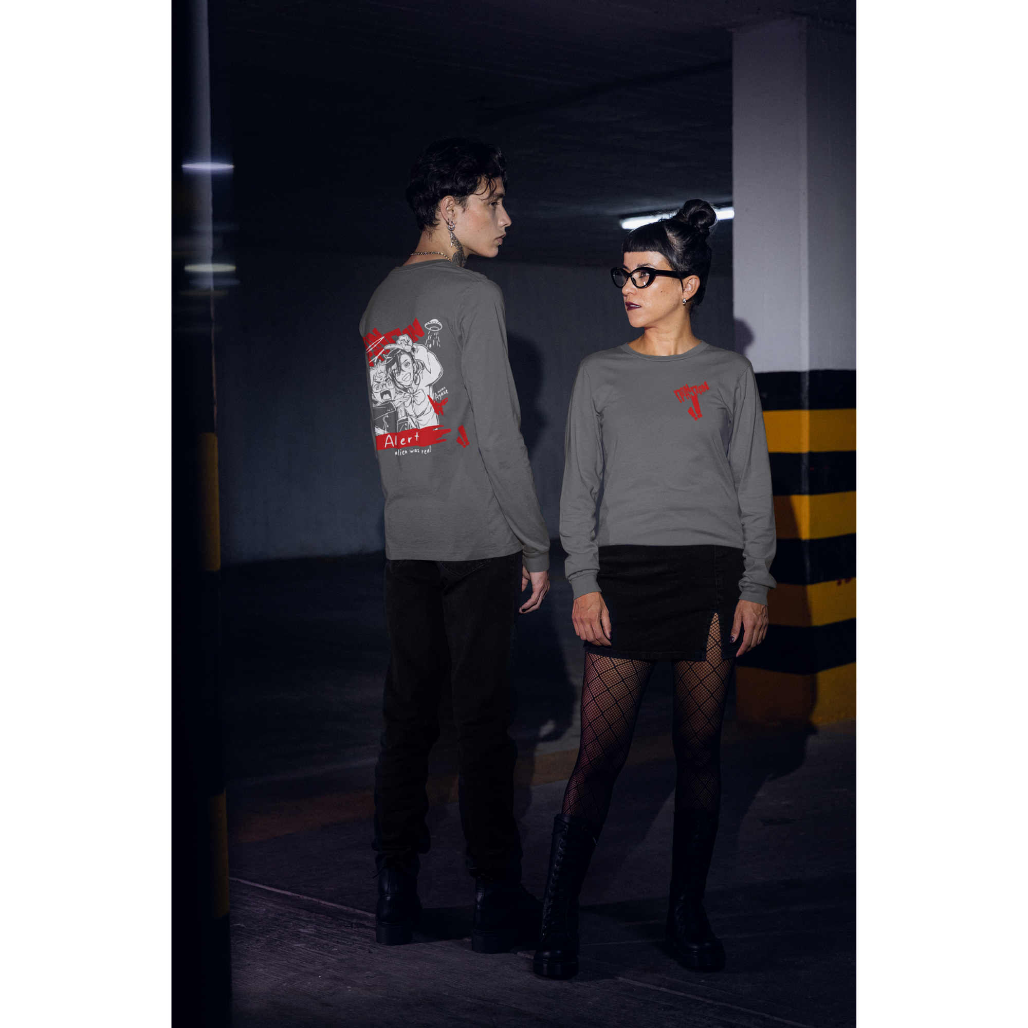DANDADAN - Ken Takakura & Momo Ayase  Unisex Long Sleeve